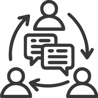 Ícone Comunicação Efetiva